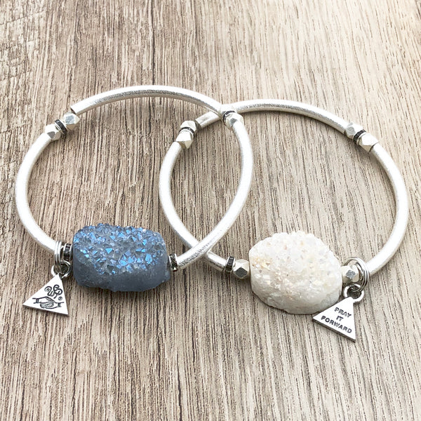 Diamond in the Rough-Silver White SOLD OUT-Gold White ONE LEFT