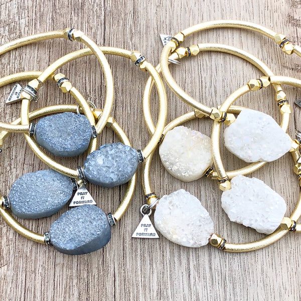 Diamond in the Rough-Silver White SOLD OUT-Gold White ONE LEFT