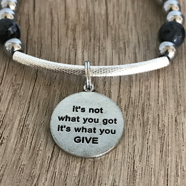 The Giver-It's not what you got it's what you GIVE