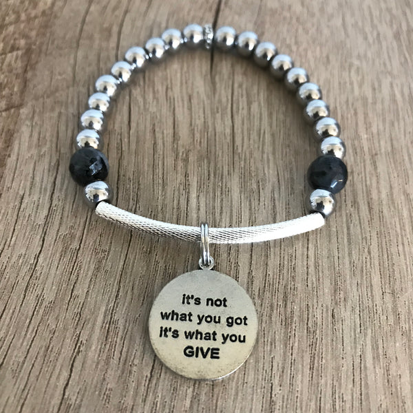 The Giver-It's not what you got it's what you GIVE